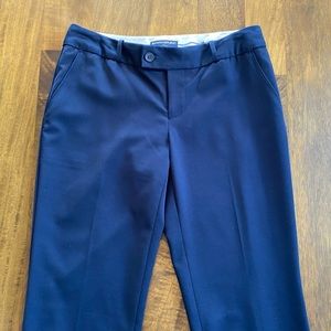 Navy Banana Republic Suit Pants